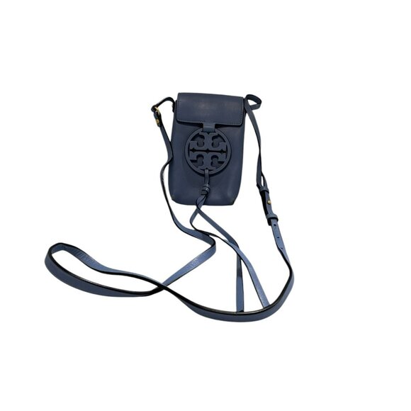 Tory Burch Miller Phone Crossbody Bluewood - Picture 7 of 12